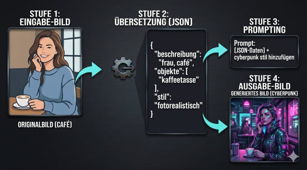 KI Bilder mit json