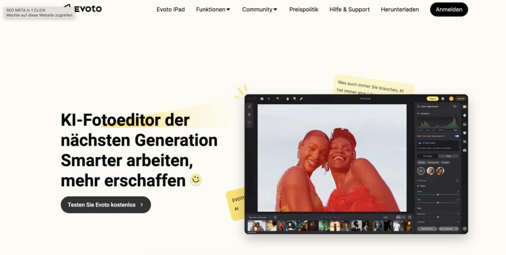 evoto fotografie business tool 2025