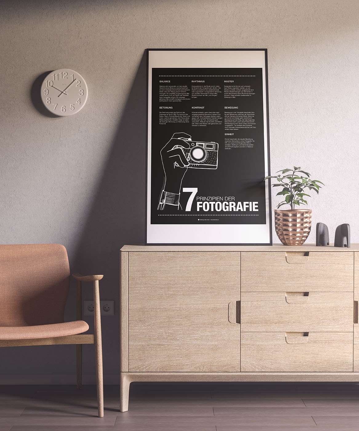 Plakat Fotografie Wandgestaltung 4