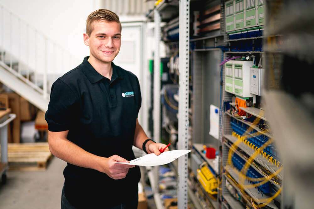 Mitarbeiter im Arbeitsalltag, Reportage