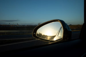 Seitenspiegel vom Auto