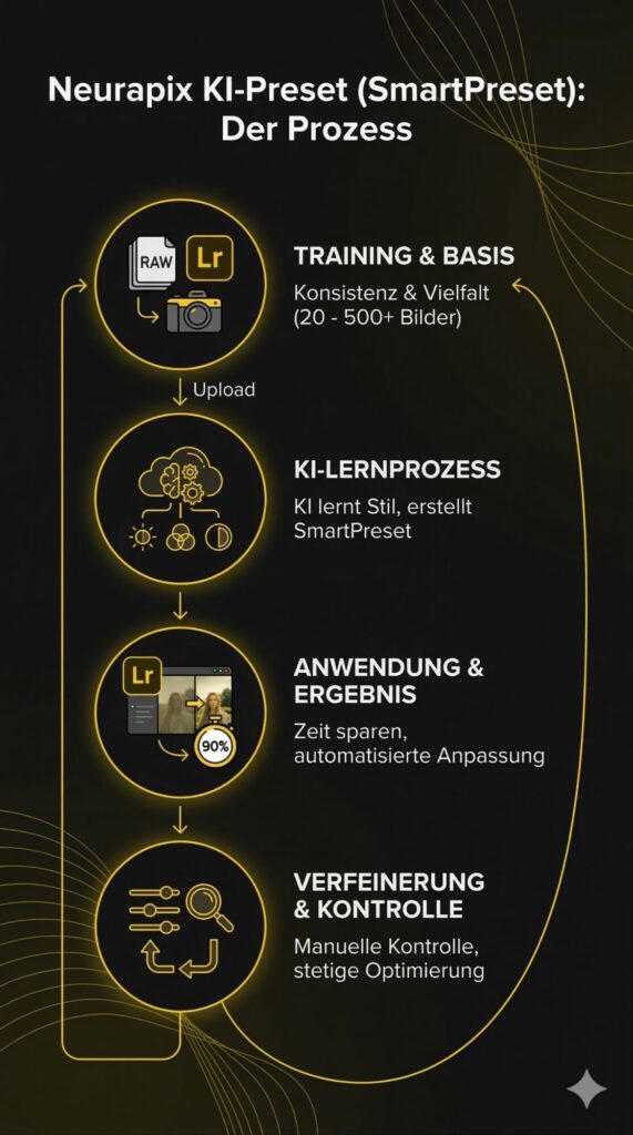 Neurapix Test 2026 – meine Erfahrungen aus der Praxis (update) 4 Neurapix KI-Preset. So funktioniert es.