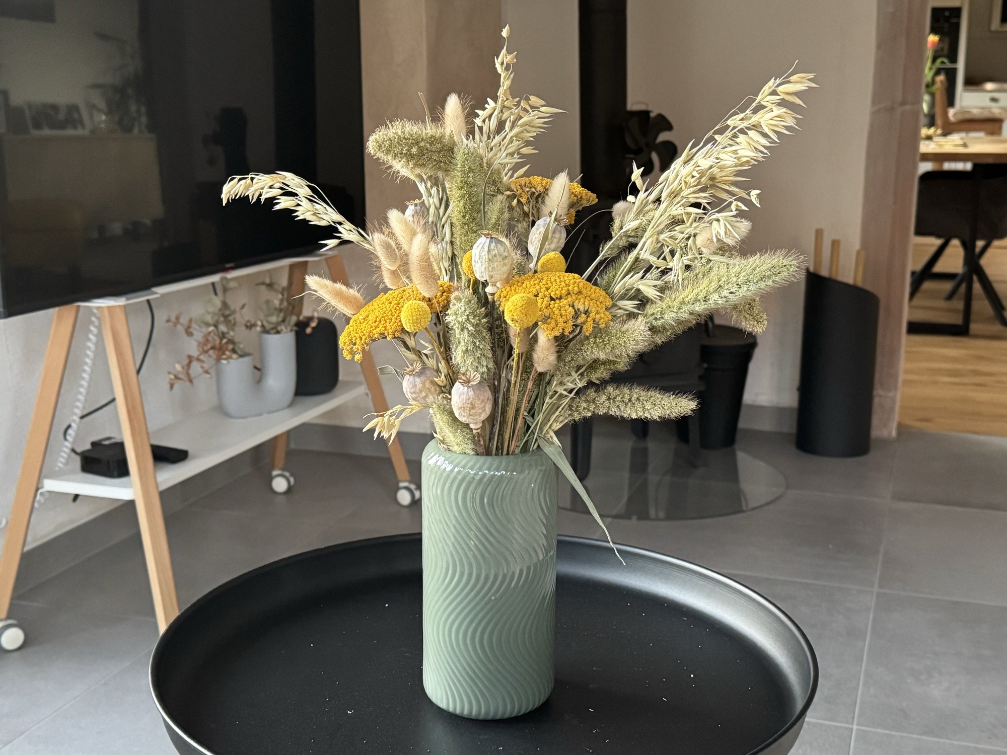 Die originale Vase — so fotografiert, als Ausgangsbild für die KI-Transformation